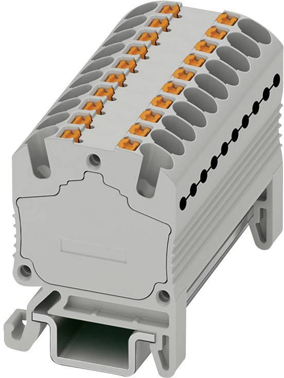 Phoenix Contact 3002917 Verteilerblock 40 mm Zugfeder Grau 20 St.