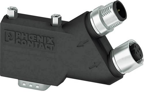 Phoenix Contact 2902320 Sensor-/Aktor-Datensteckverbinder M12 Adapter, gewinkelt Polzahl Sensoren