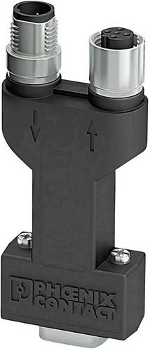 Phoenix Contact 2902321 Sensor-/Aktor-Datensteckverbinder M12 Adapter, gerade Polzahl Sensoren: 9, 5