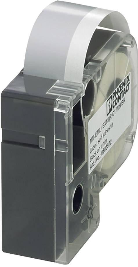 Phoenix Contact 803975 MM-EML (EX12)R C1 SR/BK Etiketten für Thermotransferdrucker Montage-Art: aufkleben Silber, Schwarz 1St.