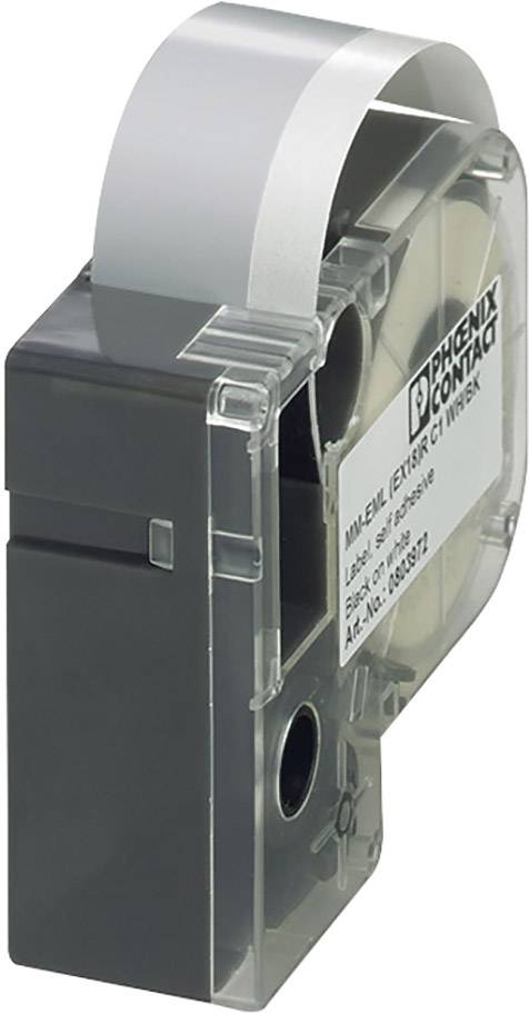 Phoenix Contact 803974 MM-EML (EX10)R C1 SR/BK Etiketten für Thermotransferdrucker Montage-Art: aufkleben Silber, Schwarz 1St.
