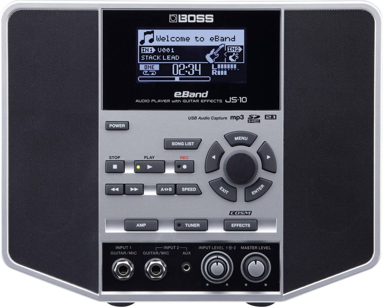 BOSS JS-10 eBand 2-Kanal Effektgerät mit Display