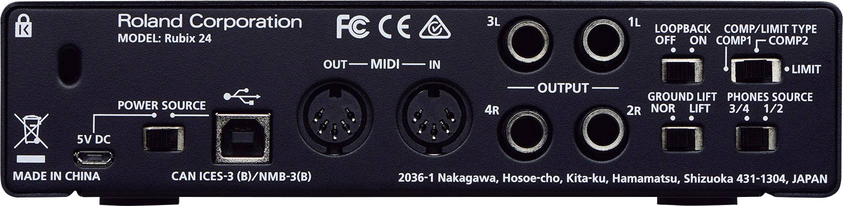 Roland Rubix24 417441A99, 1x -04957054508937