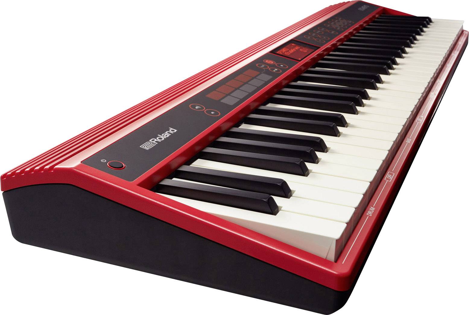 Roland GO:KEYS Keyboard Schwarz, Rot inkl. Netzteil