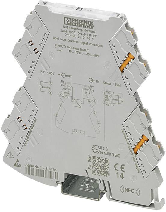 Phoenix Contact MINI MCR-2-I-I-ILP-PT 2901995 Passivtrenner 1-Kanal 1St.
