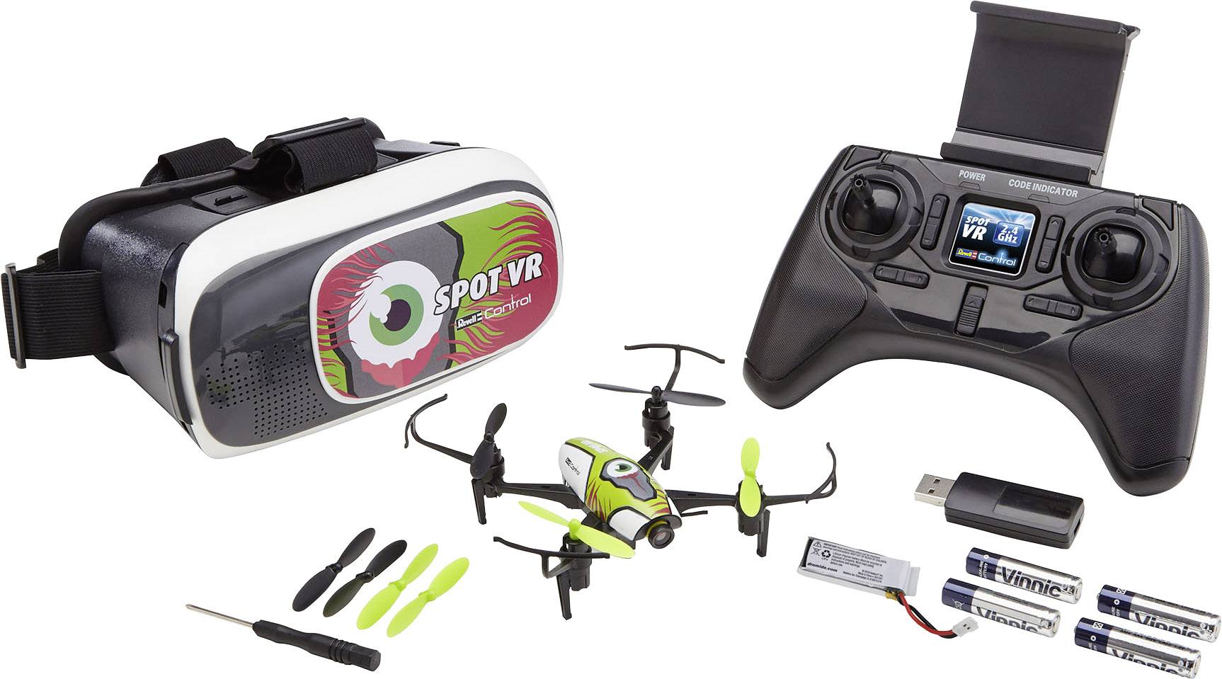 Revell Control Spot VR  Quadrocopter RtF First Person View, Kameraflug