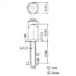 Everlight Opto IR 333 IR-Emitter 940 nm 20° 5mm radial bedrahtet Everlight Opto IR 333 IR-Emitter 940 nm 20° 5mm radial bedrahtet