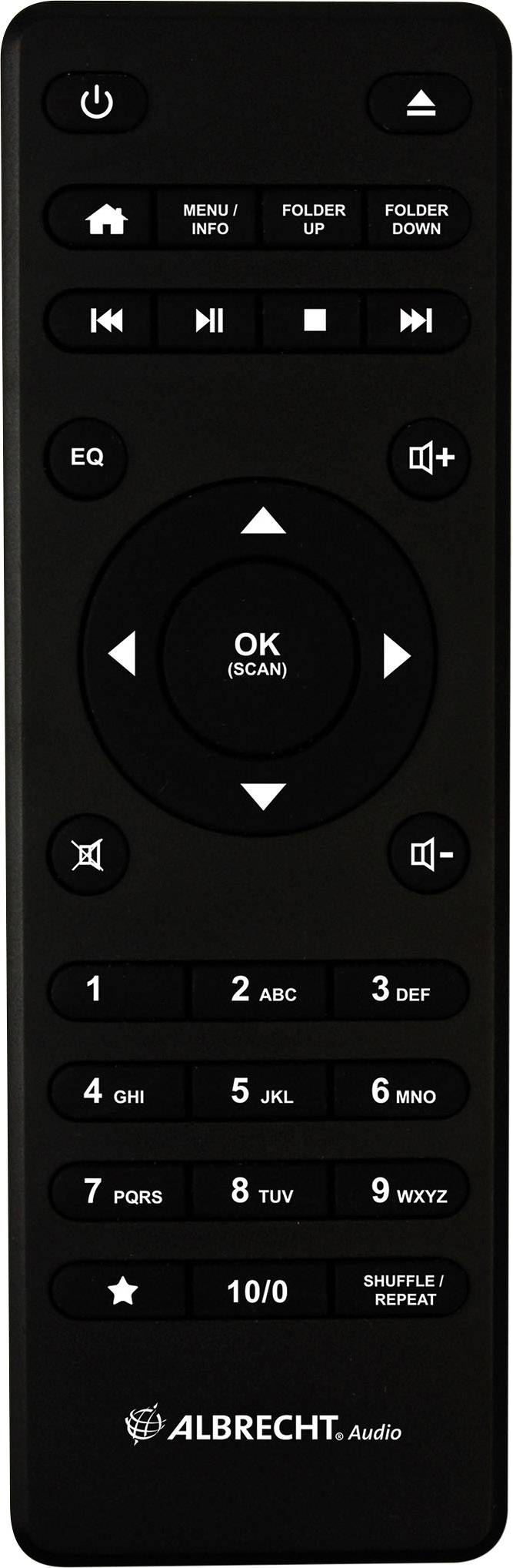 Albrecht DR 890 Internet Tischradio DAB+, UKW, Internet CD, AUX, Bluetooth®, USB, WLAN, Internetradio Schwarz