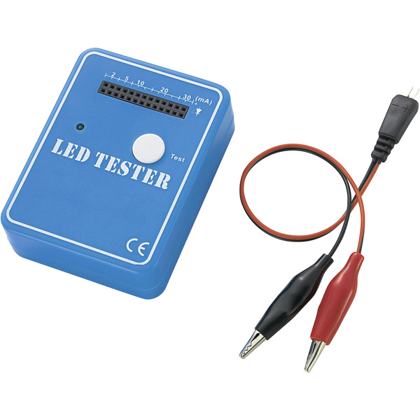 Testeur de LED TRU COMPONENTS 181111 9 V/DC Adapté pour LED câblée, LED CMS 1 pc(s)