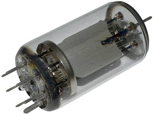 BTB Vertrieb QQE 06 / 40 = SRS 4451 Elektronenröhre Doppeltetrode 600 V 100 mA Polzahl: 7 Sockel: S
