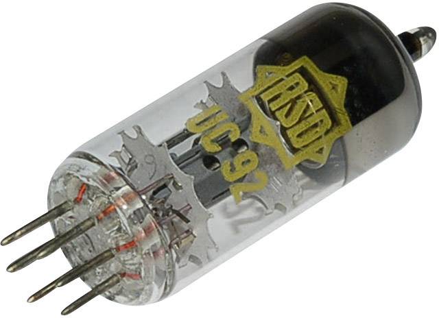 BTB Vertrieb UC 92 = 9 AB 4 Elektronenröhre Triode 100 V 3 mA Polzahl: 7 Sockel: Miniatur Inhalt 1