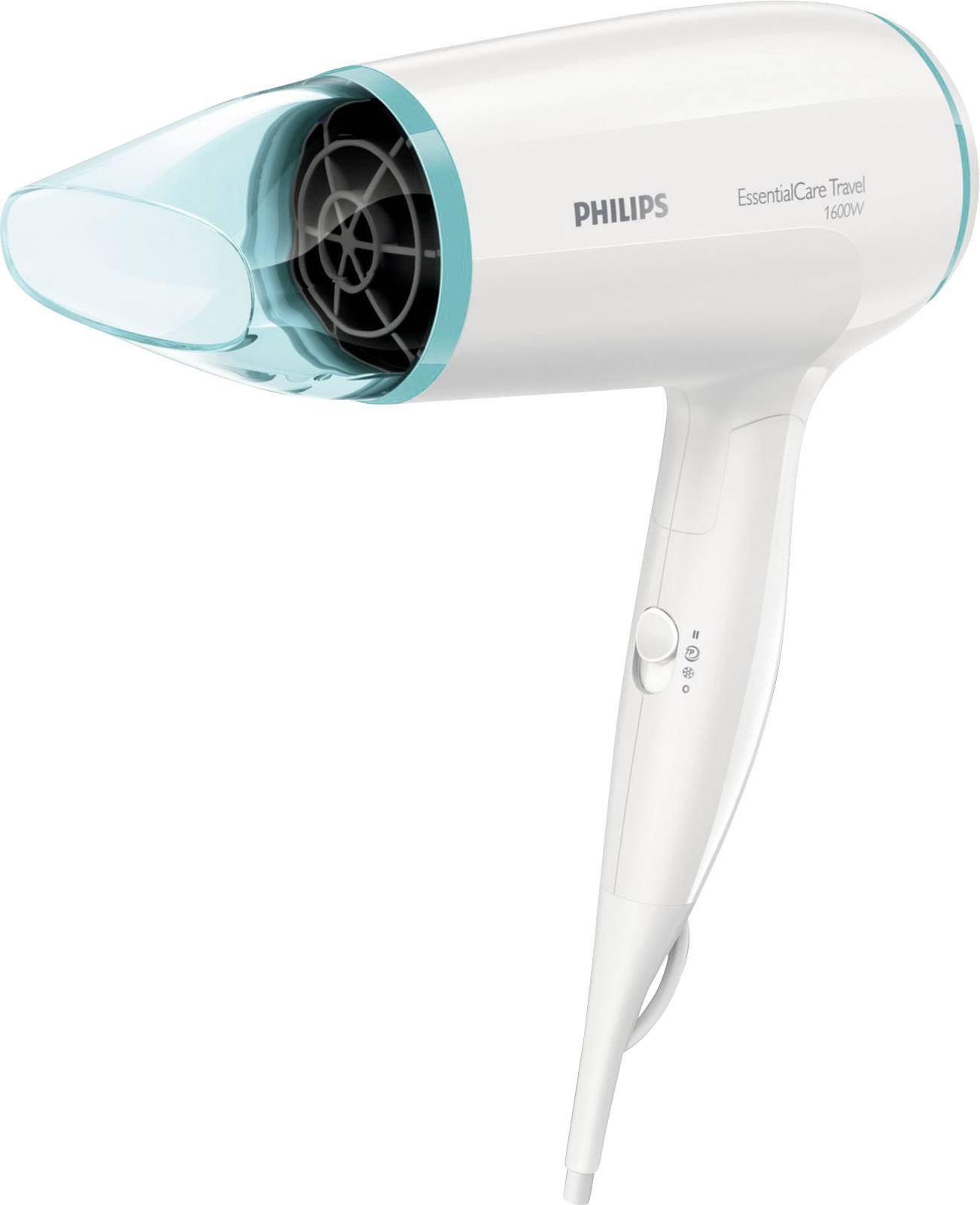 Philips BHD006/00 Reisehaartrockner Weiß, Hell-Blau