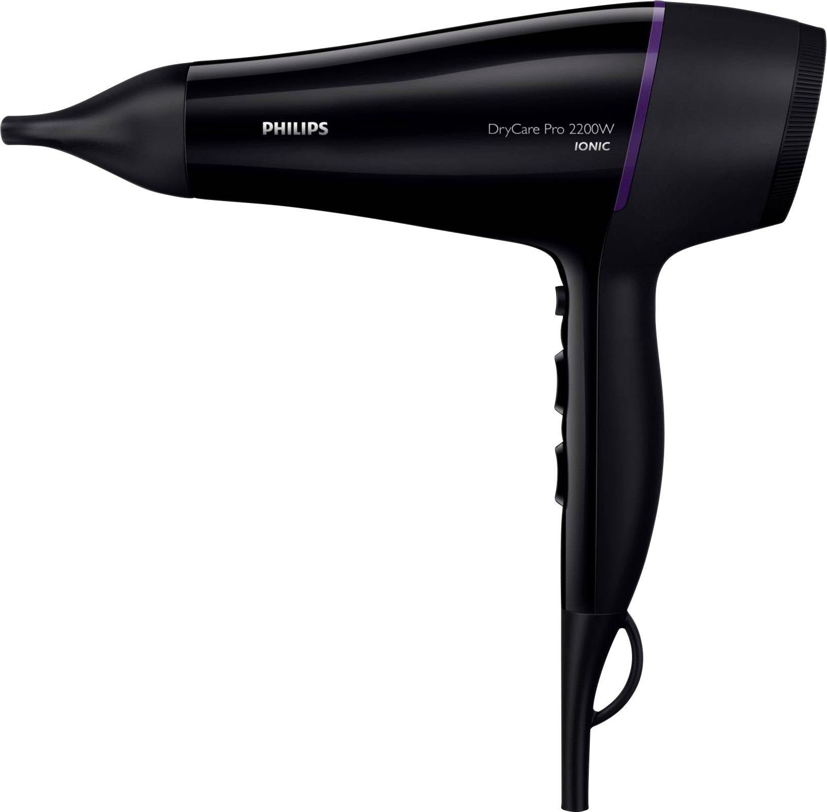 Philips BHD176/00 Haartrockner Schwarz, Violett
