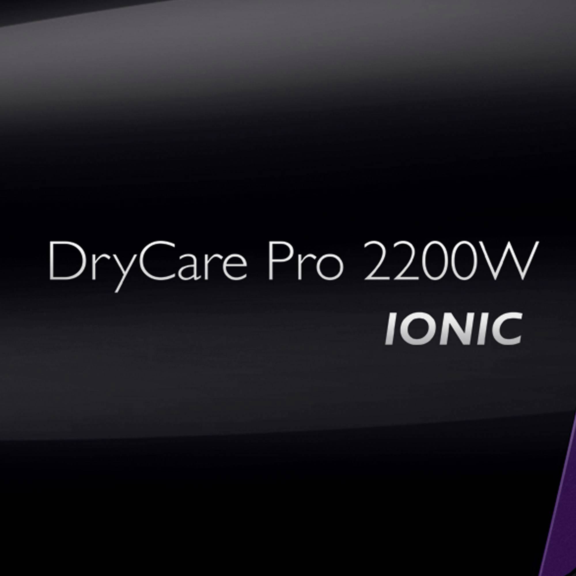 Philips BHD176/00 Haartrockner Schwarz, Violett