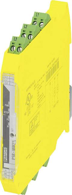 Sicherheitsrelais PSR-MM25-1NO-2DO-24DC-SC Phoenix Contact Betriebsspannung: 24 V/DC 1 Schließer (B x H x T) 12.5 x 112.2 x 114.5 mm 1 St.