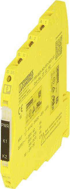 Sicherheitsrelais PSR-MS21-1NO-1DO-24DC-SC Phoenix Contact Betriebsspannung: 24 V/DC 1 Schließer (B x H x T) 6.8 x 93.1 x 102.5 mm 1 St.