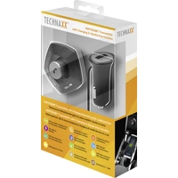 Technaxx FMT1100BT FM Transmitter inkl. Freisprechfunktion, Integrierter MP3-Player Technaxx FMT1100BT FM Transmitter inkl. Freisprechfunktion, Integrierter MP3-Player