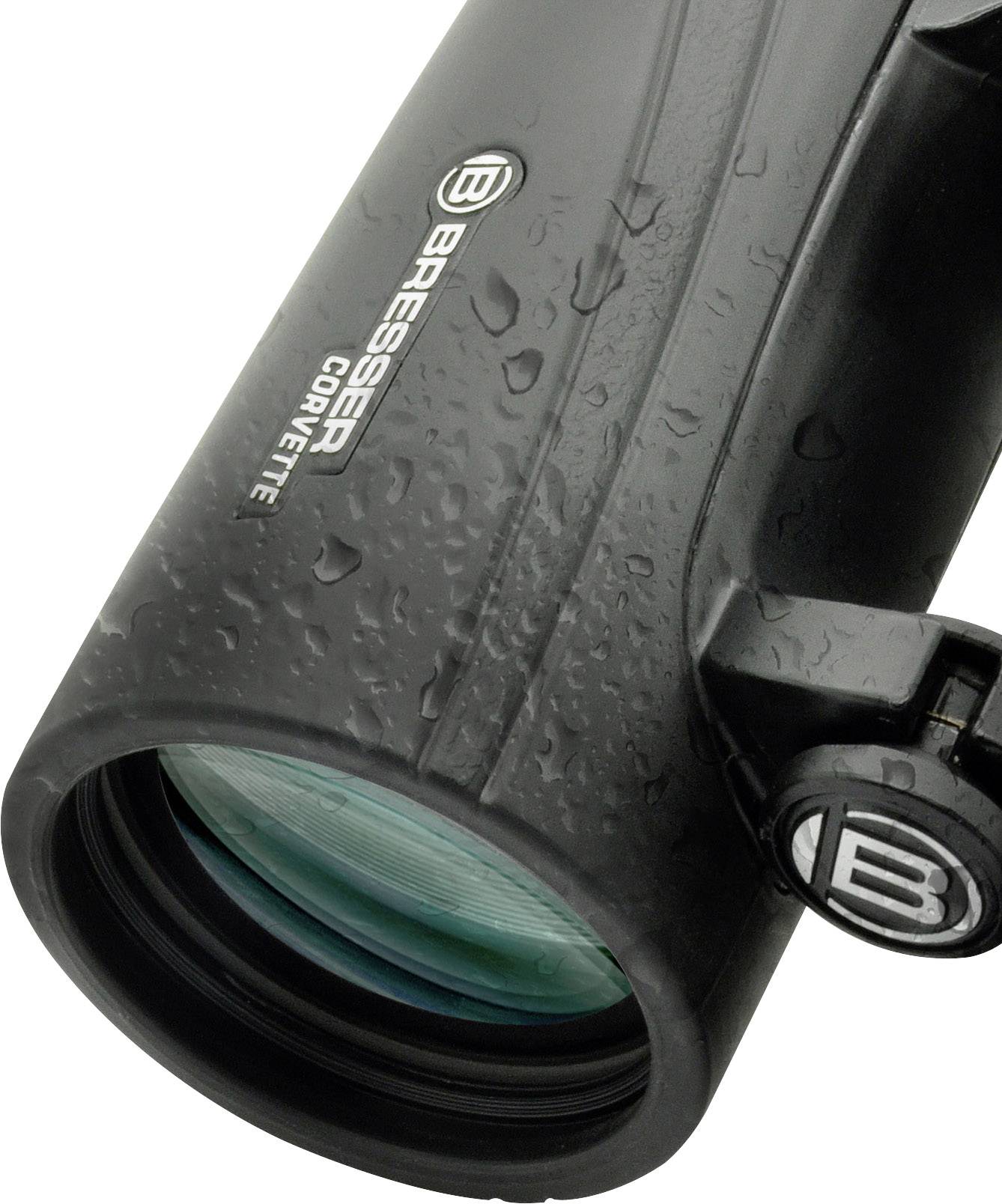 Bresser Optik Fernglas Corvette 8 x 42mm Dachkant Schwarz 1440843
