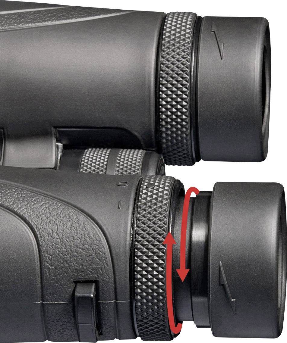 Bresser Optik Fernglas Corvette 8 x 42mm Dachkant Schwarz 1440843