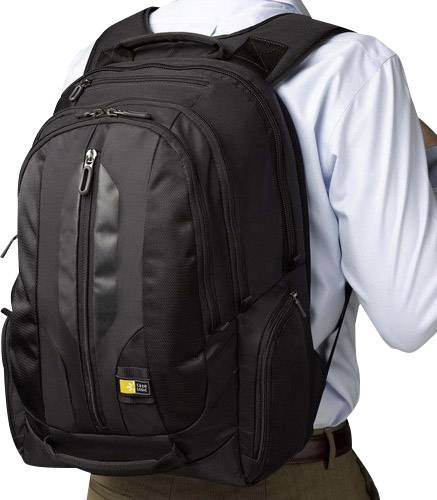 case LOGIC® Notebook Rucksack RBP217 Passend für maximal: 43,9 cm (17,3") Schwarz