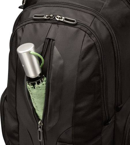 case LOGIC® Notebook Rucksack RBP217 Passend für maximal: 43,9 cm (17,3") Schwarz