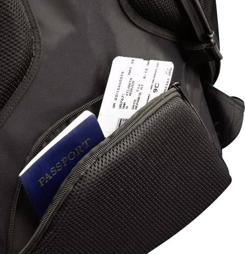 case LOGIC® Notebook Rucksack RBP217 Passend für maximal: 43,9 cm (17,3") Schwarz