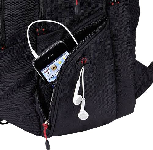 Case LOGIC® Notebook Rucksack BEBP215 Passend für maximal: 39,6cm (15,6") Schwarz