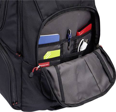 Case LOGIC® Notebook Rucksack BEBP215 Passend für maximal: 39,6cm (15,6") Schwarz