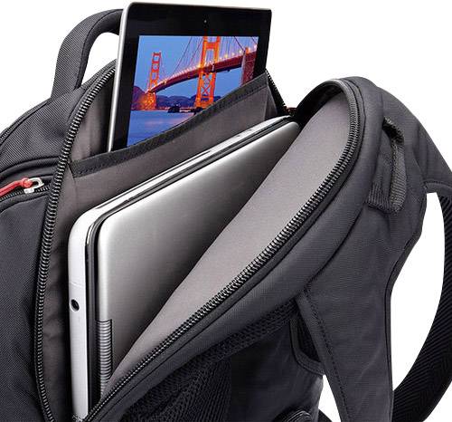 Case LOGIC® Notebook Rucksack BEBP215 Passend für maximal: 39,6cm (15,6") Schwarz