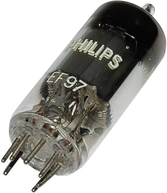Philips EF 97 Elektronenröhre Pentode 25V 2.7mA Polzahl: 7 Sockel: Miniatur Inhalt 1St.
