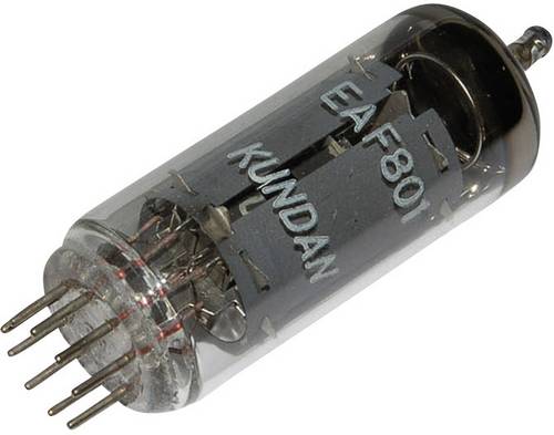 EAF 801 Elektronenröhre Diode-Pentode 250V 9mA Polzahl: 9 Sockel: Noval Inhalt 1St.