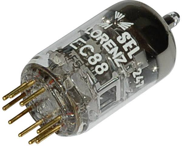 BTB Vertrieb EC 88 Elektronenröhre Triode 175 V 13 mA Polzahl: 9 Sockel: Noval Inhalt 1 St.