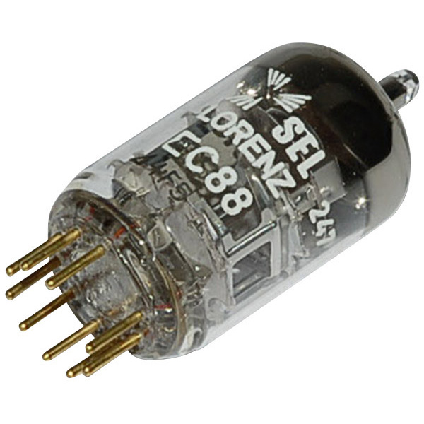 EC 88 Vacuum tube Triode 175 V 13 mA Number of pins (num): 9 Base: Noval Content 1 pc(s)