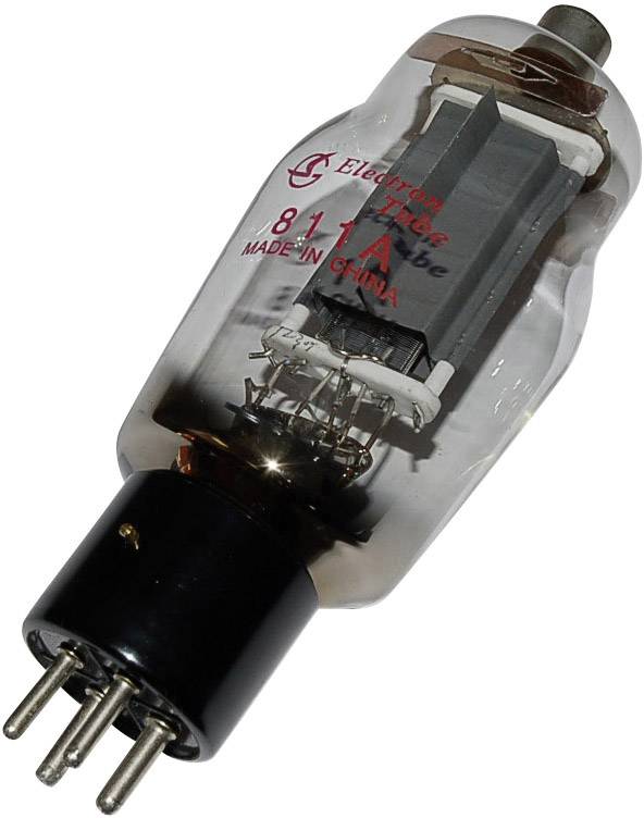 BTB Vertrieb 811 A Elektronenröhre Leistungstriode 750 V 350 mA Polzahl: 4 Sockel: UX-5 Inhalt 1 St