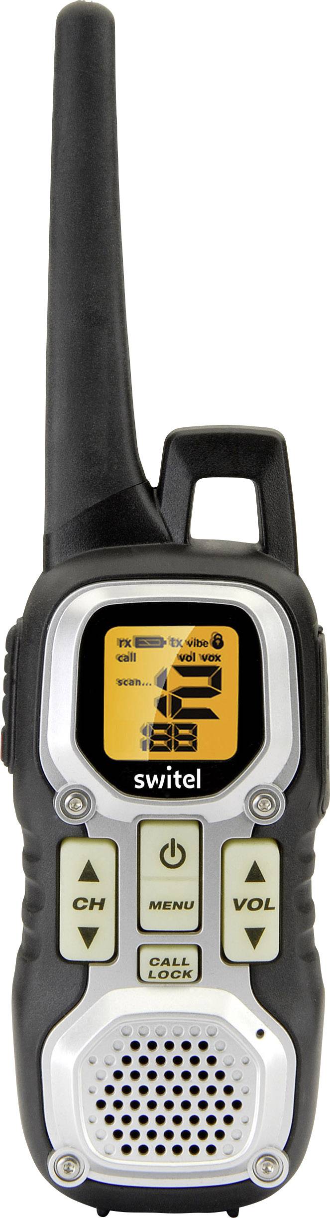 Switel WTF8000 WTF8000 PMR-Handfunkgerät 2er Set