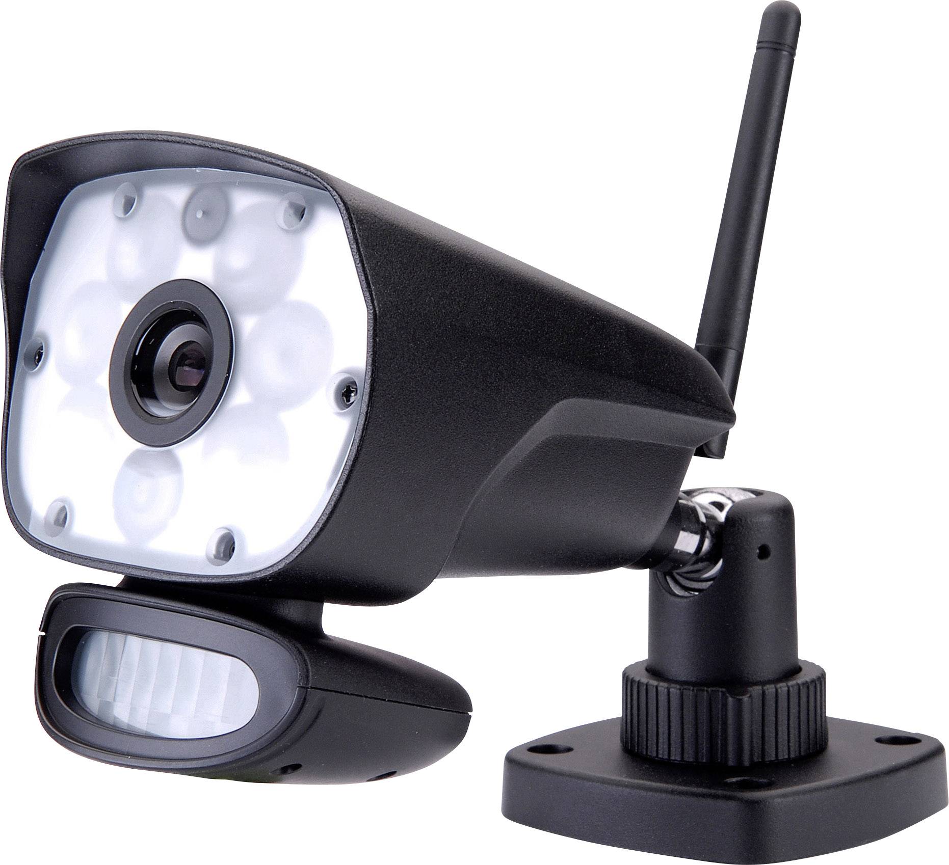 Switel  HSIP6000 Funk-Überwachungskamera-Set 4-Kanal mit 1 Kamera 720 Pixel 2.4 GHz