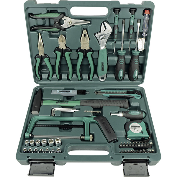 Brüder Mannesmann M29074 Tool kit DIYers Case
