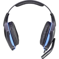 Renkforce RF-GHD-100 Gaming Headset 3.5mm Klinke schnurgebunden On Ear Schwarz, Blau Renkforce RF-GHD-100 Gaming Headset 3.5mm Klinke schnurgebunden On Ear Schwarz, Blau
