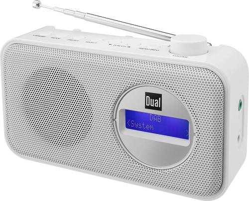 DAB 84 Kofferradio DAB+, UKW Weiß