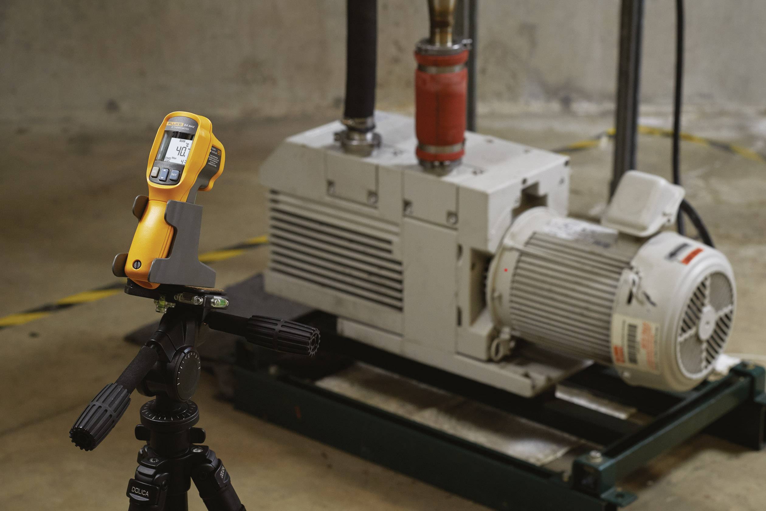 Fluke 64 MAX Infrarot-Thermometer Optik 20:1 -30 - +600°C Berührungslose IR-Messung, Datenlogger-Funktion