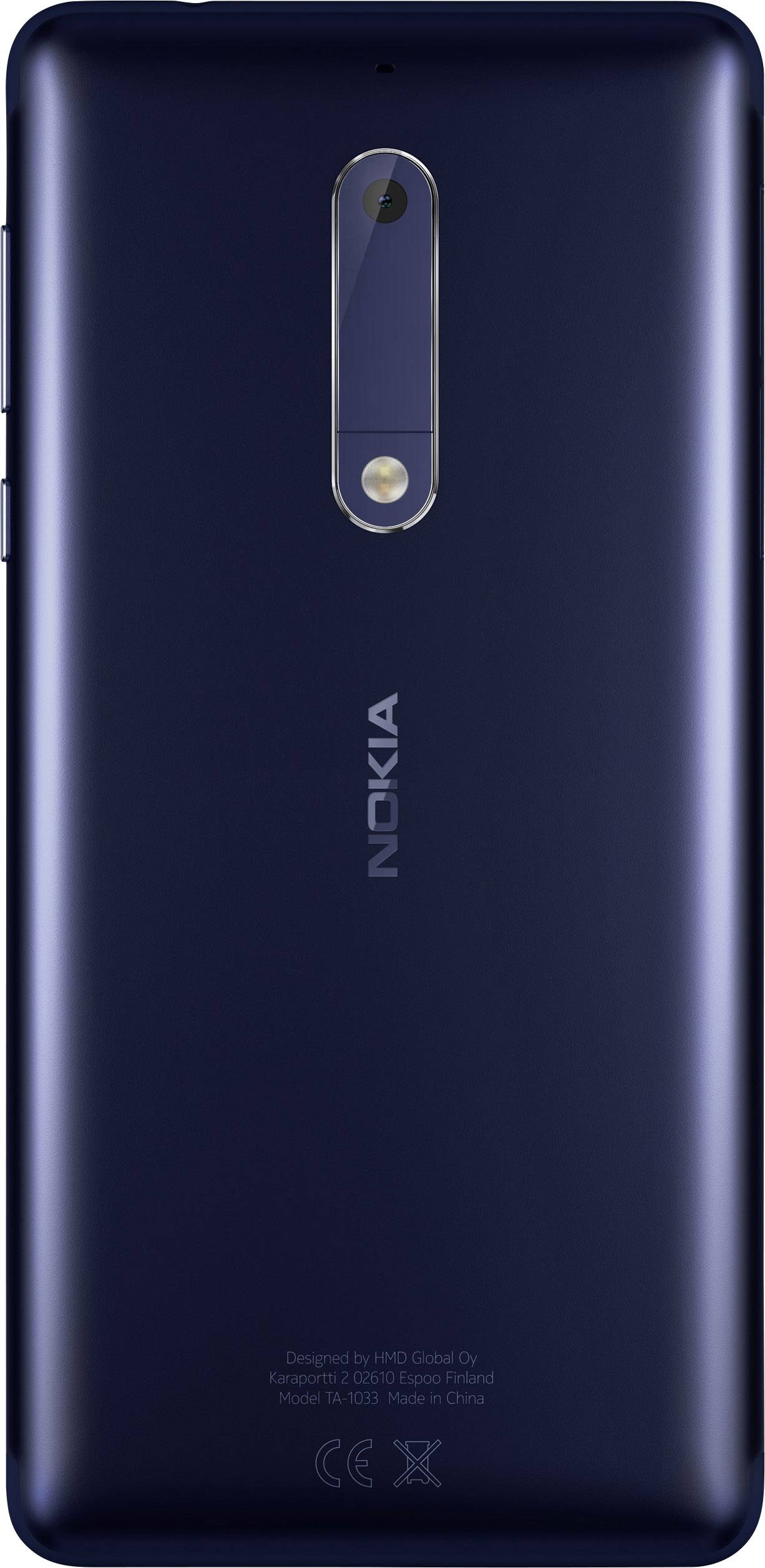 Nokia 5 Smartphone 16GB 5.2 Zoll (13.2 cm) Dual-SIM Android™ 7.1 Nougat 13 Mio. Pixel Blau