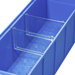 Allit 456590 Zwischenwand für Lagersichtbox ProfiPlus ShelfBox Divider S Transparent 4 St.