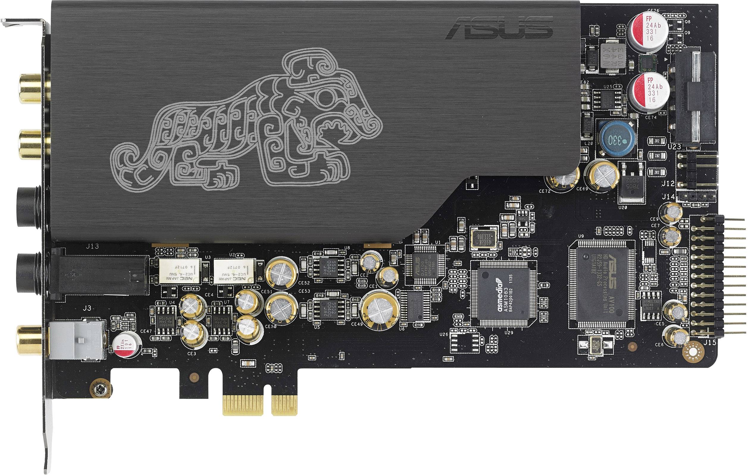 Asus Xonar Essence STX II 2.0 Soundkarte, Intern PCIe Digitalausgang, externe Kopfhöreranschlüsse