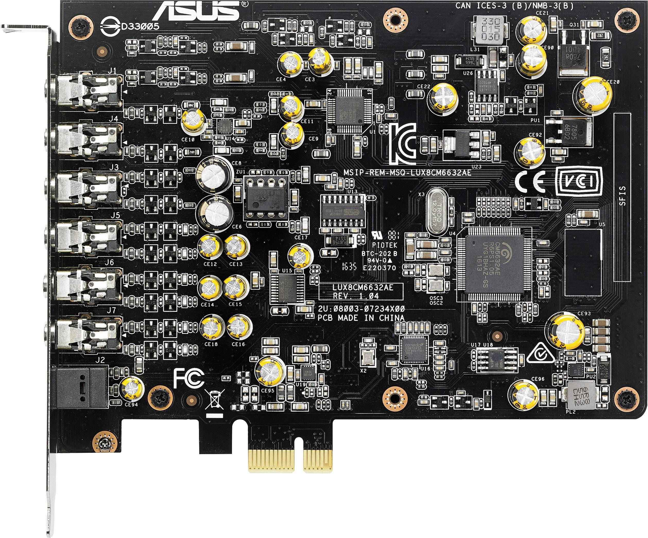 Soundkarte Xonar AE PCI-Express Soundkarte
