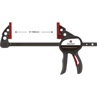 TOOLCRAFT Mini-Einhandzwinge 100 X 35mm 250 Nm 1574784 Spann-Weite (max.):100mm Produktabmessung, Länge: 191m TOOLCRAFT Mini-Einhandzwinge 100 X 35mm 250 Nm 1574784 Spann-Weite (max.):100mm Produktabmessung, Länge: 191m