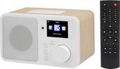 Renkforce Internet Tischradio RF-IR-RETRO1 AUX, Internetradio, WLAN DLNA-fähig Holz