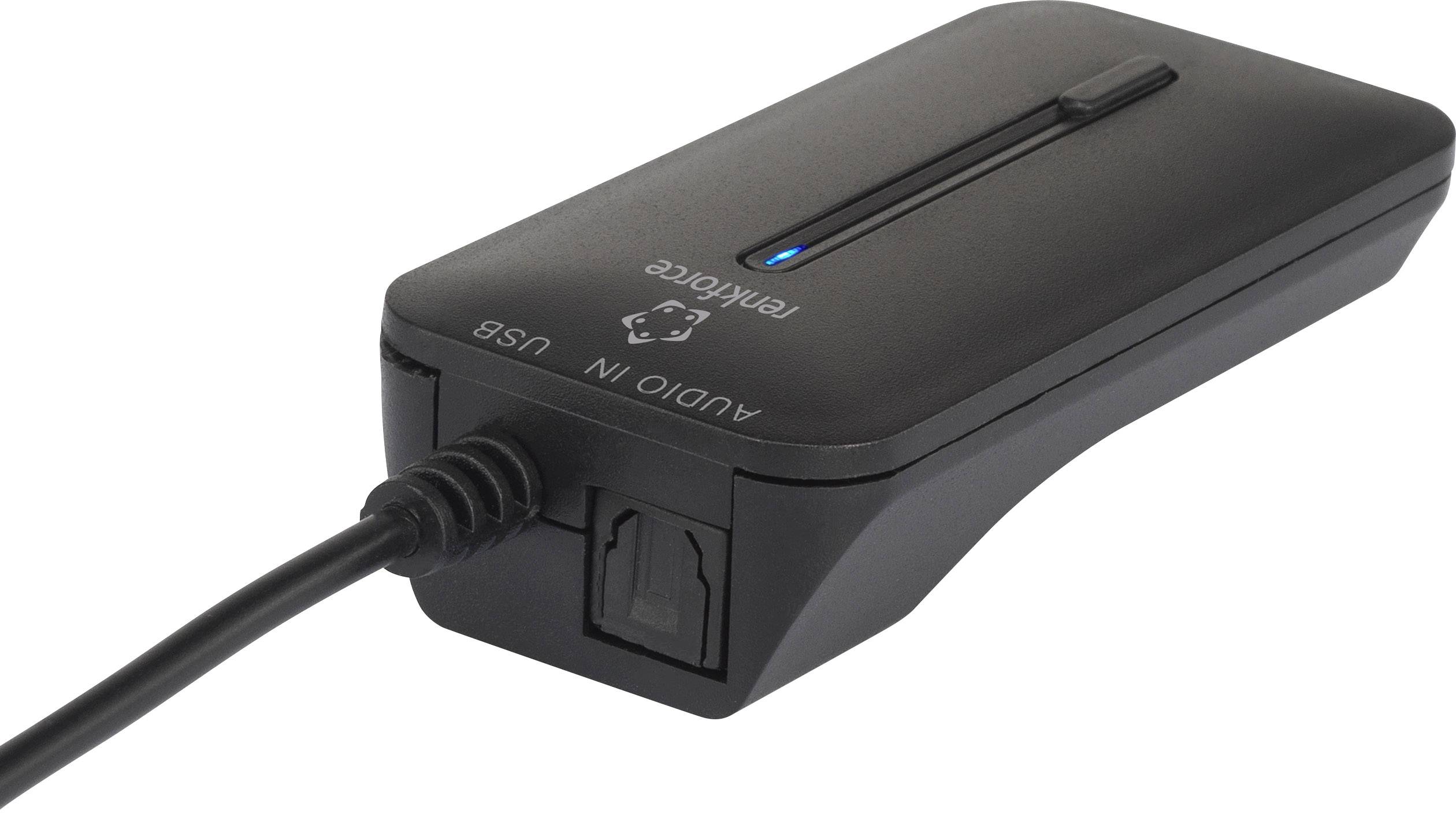 Renkforce BTX-3000T Bluetooth® Musik-Sender Bluetooth Version: 3.0 +EDR, A2DP 10m aptX®-Technologie