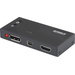 SpeaKa Professional 3 Port HDMI-Switch mit eingebautem Konverter, mit Status-LEDs 3840 x 2160 Pixel