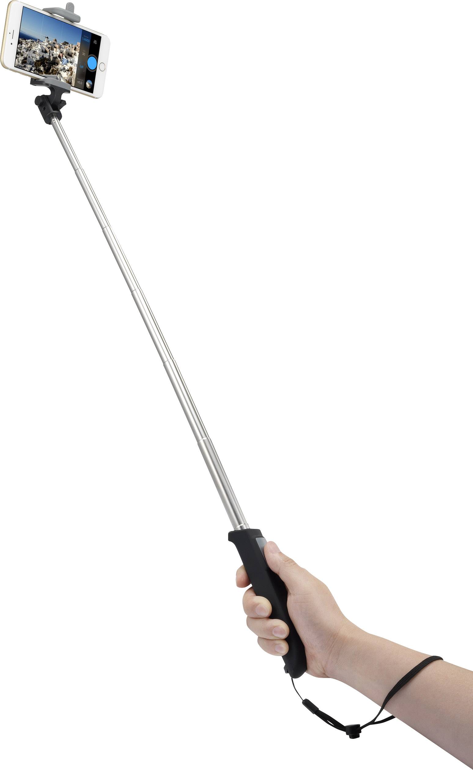 Renkforce RF-SEST-PRO Selfie Stick 9cm Schwarz