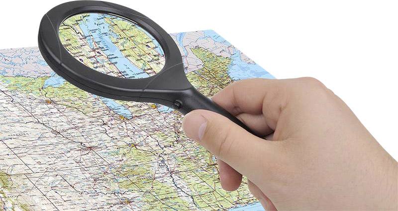 ProPlus 770665 LED Arbeitslupe beleuchtet batteriebetrieben